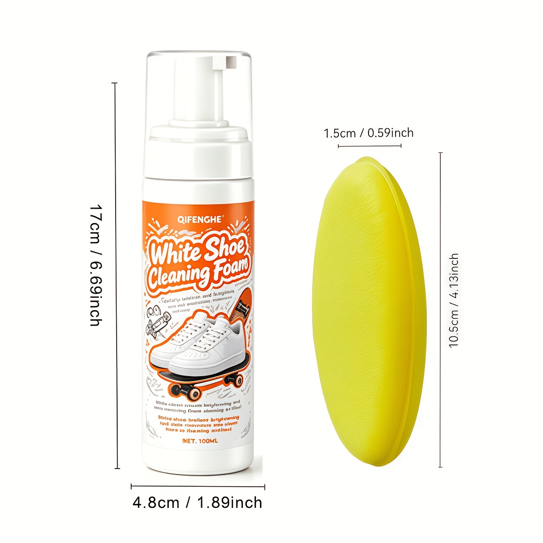携帯用ノンリンスホワイトシューズクリーナーフォーム、スニーカ - Sneaker Care White のレビューと価格
