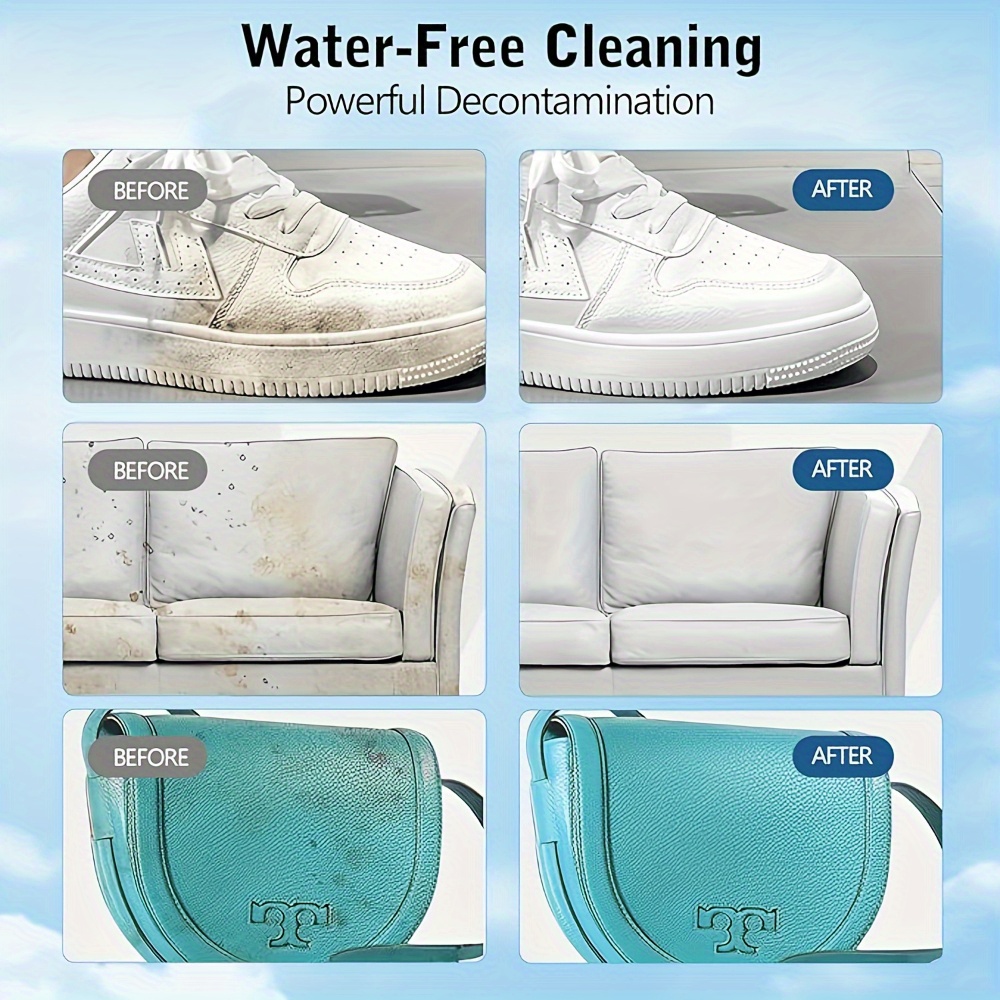ホワイトスニーカークリーニングクリーム-革靴、車内、女性用バ - Sneaker Care White のレビューと価格