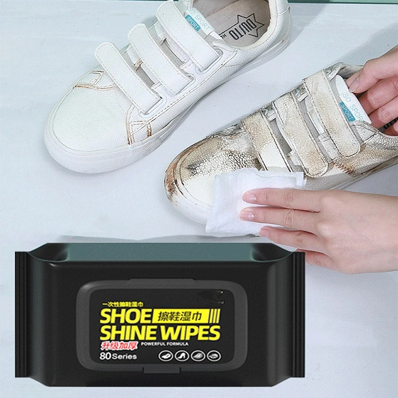 ポータブル屋外靴クリーナーワイプ - 白い靴スニーカークリー - Sneaker Care White のレビューと価格