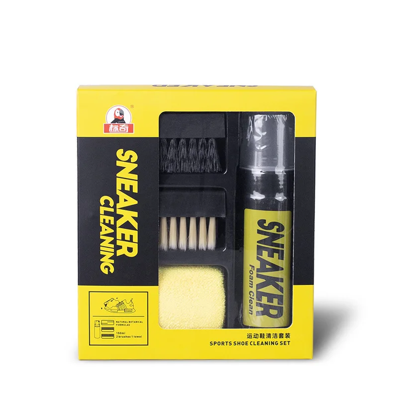 150ml水なしフォームスニーカークリーナーキット（ブラシと - Sneaker Care White のレビューと価格