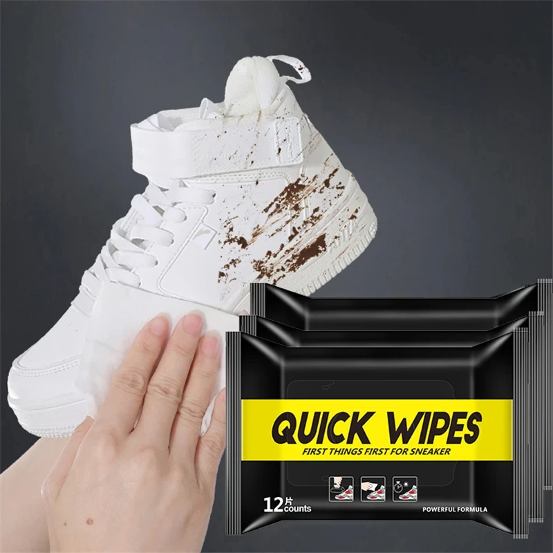 12 個/30 個使い捨て靴クリーンワイプポータブル白靴クリ - Sneaker Care White のレビューと価格