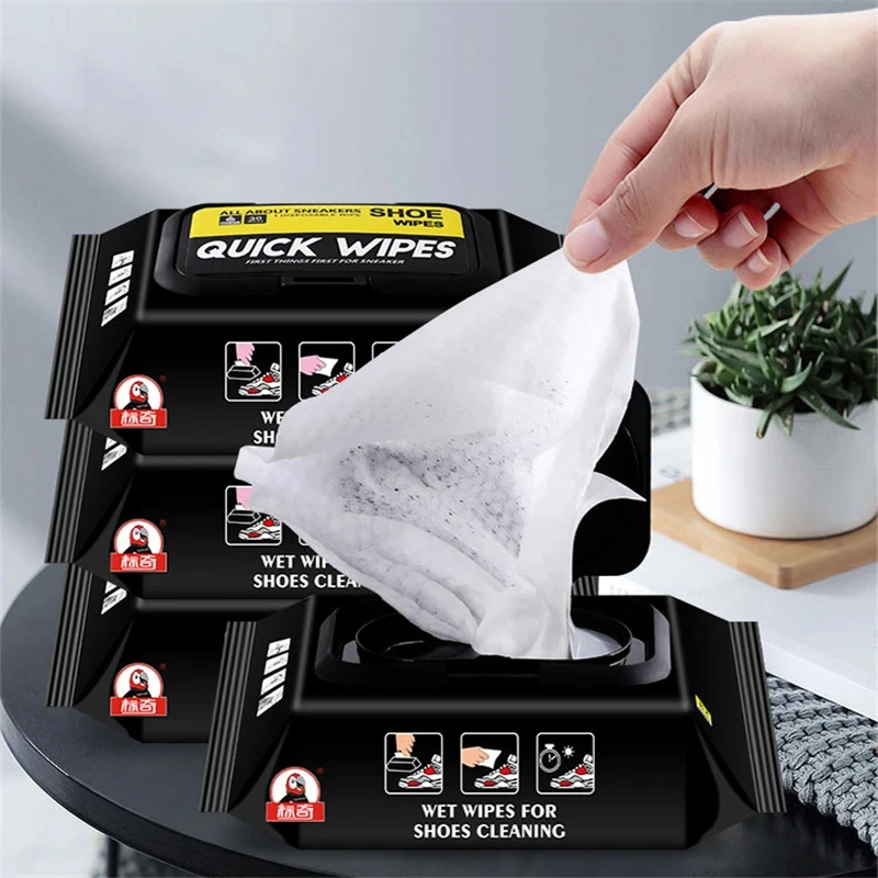 12 個/30 個使い捨て靴クリーンワイプポータブル白靴クリ - Sneaker Care White のレビューと価格