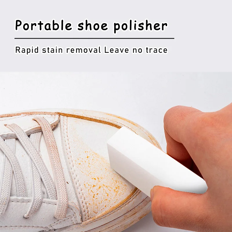 ポータブル靴磨き器 光沢のある白い靴のスケール除去 簡単に使 - Sneaker Care White のレビューと価格